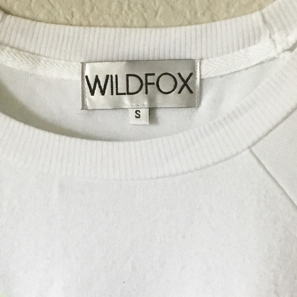 WILDFOX White "We Dream of Ice Cream" - SMALL - Picture 3 of 6